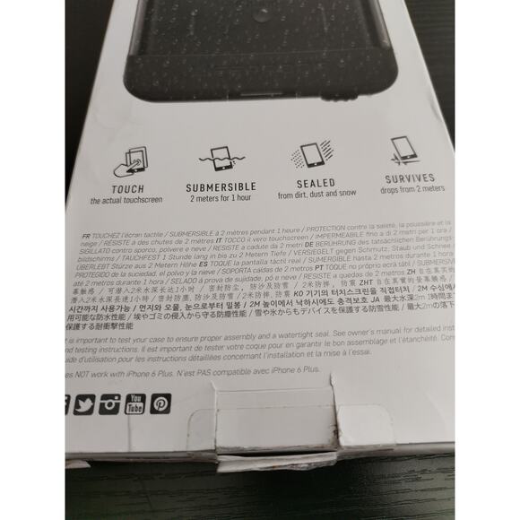 iPhone 6s Plus LifeProof NÜÜD Waterproof Case for - Picture 7 of 8